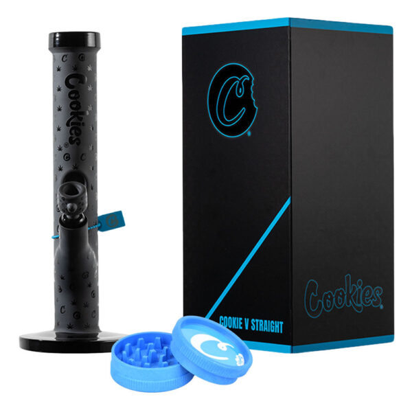 Shop Cookies V Straight Tube Glass Bong | 14" | 14mm F in australian