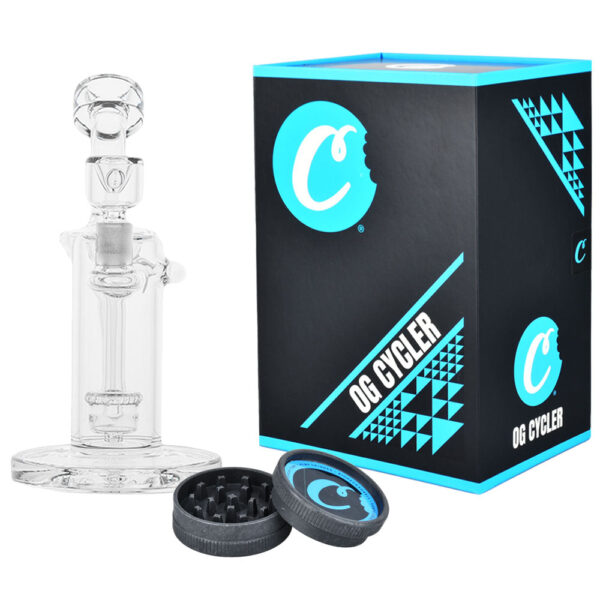 Shop Cookies Recycler Glass Bong - 8.75" / 14mm F in australian