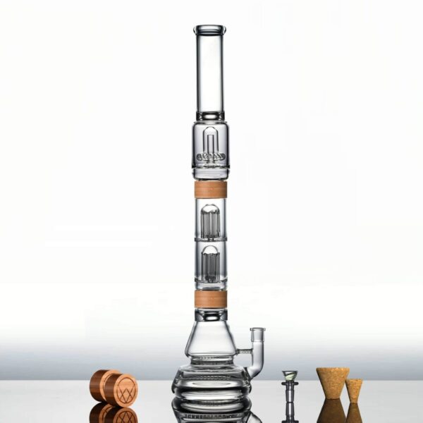 Shop Viteglass - 23" Voyager + Dual Perc Bong in australian