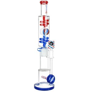 Shop Grateful Dead x Pulsar 10 Year Flood Glycerin Bong Kit - 16" / 14mm F in australian