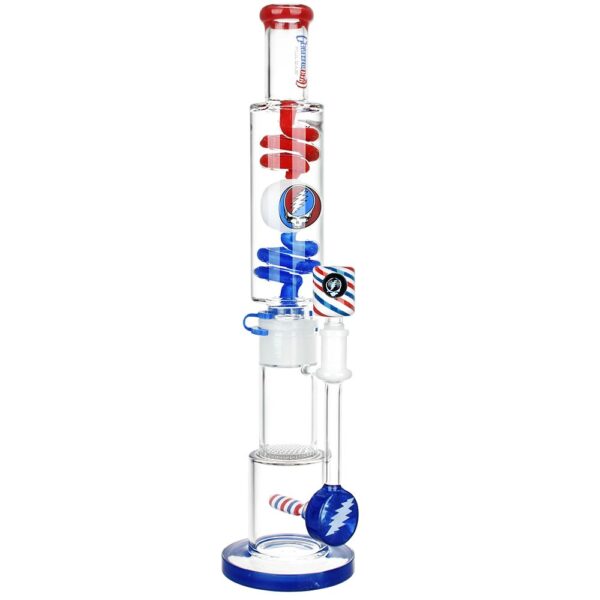 Shop Grateful Dead x Pulsar 10 Year Flood Glycerin Bong Kit - 16" / 14mm F in australian