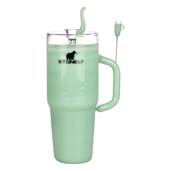 Shop Pulsar Stonely Cup Glass Bong | 8.5" | 14mm F in australian