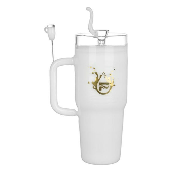 Shop Pulsar Stonely Cup Glass Bong | 8.5" | 14mm F in australian