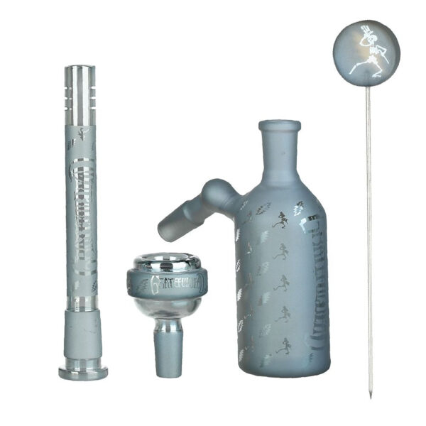 Shop Grateful Dead x Pulsar Bolts And Skellies Glass Beaker Bong Set | 13.75" | 14mm F in australian