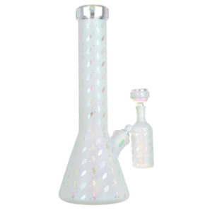 Shop Grateful Dead x Pulsar Bolts And Skellies Glass Beaker Bong Set | 13.75" | 14mm F in australian