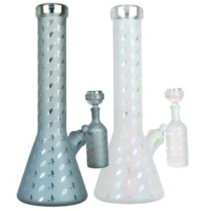 Shop Grateful Dead x Pulsar Bolts And Skellies Glass Beaker Bong Set | 13.75" | 14mm F in australian
