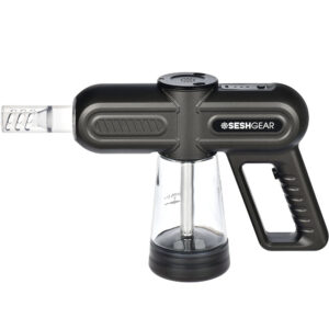 Shop SeshGear Super Smoker Smoke Thrower Bong - 1500mAh / Black in australian
