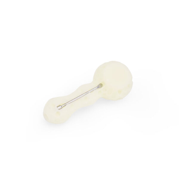 Shop Ritual - 4'' Silicone Spoon Pipe - UV Titanium White in australian