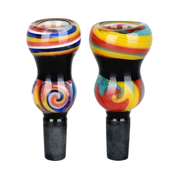 Shop Double Bubble Wig Wag Circus Herb Slide - 14mm M in australian