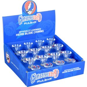 Shop Grateful Dead x Pulsar Steal Your Face Herb Slide - 14mm M 12ct in australian