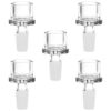 Shop Round Glass Herb Slide - 14mm M / Clear 10ct in australian